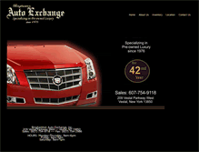 Tablet Screenshot of binghamtonauto.com